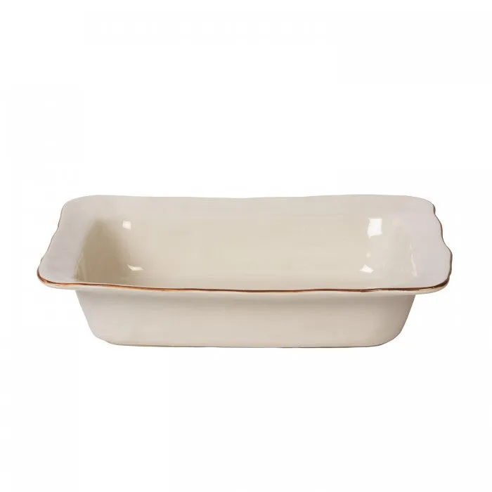 Cantaria Medium Rect Baker Ivory
