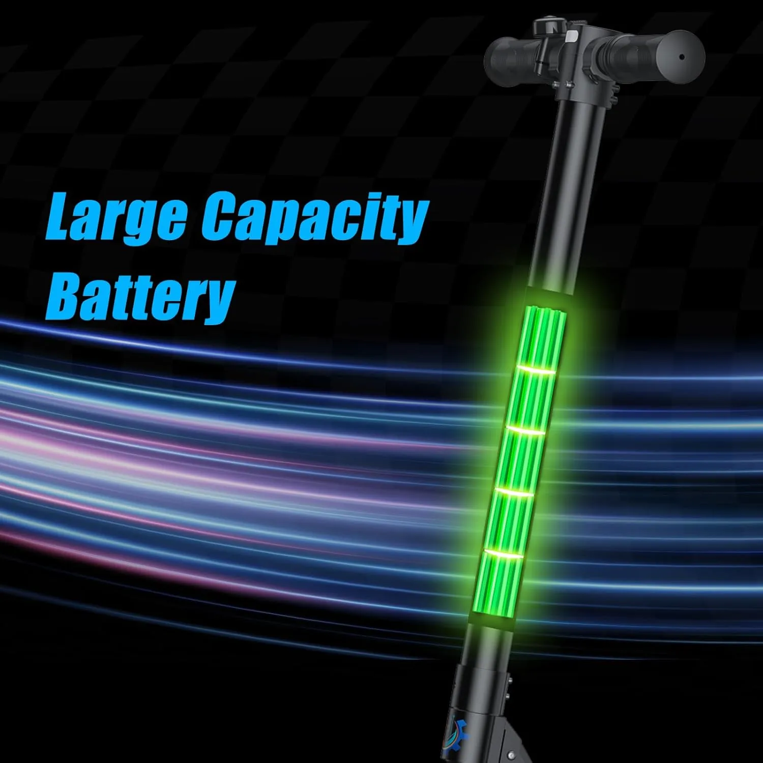 Caroma Electric Scooter, Max 20/25/30 Miles Ranges，350W/500W/750W Powerful Motor Electric Scooter for Adults & Kids，20/25 Mph Top Speed, Folding E Scooter with Dual Braking, Cruise Control