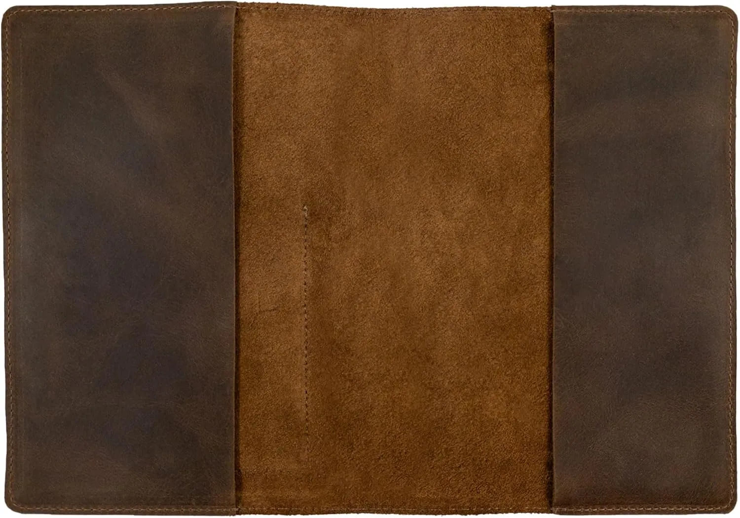 Case for Hardcover Leuchtturm A5 (5.75 x 8.25 in.) Notebook, Protective Cover for Journal, Personal Planner, Full Grain Leather, Handmade Writing Accessory, Bourbon Brown