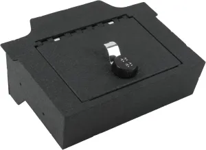 Center Console Safe Gun Safe, WASAI Console Gun Vault Lock box Compatible with RAM 1500/2500/3500 LARAMIE/BIGHORN/POWERWAGON 2019-2025, NOT FIT Cup Holder with Cover, 4-Digit Combination Lock.