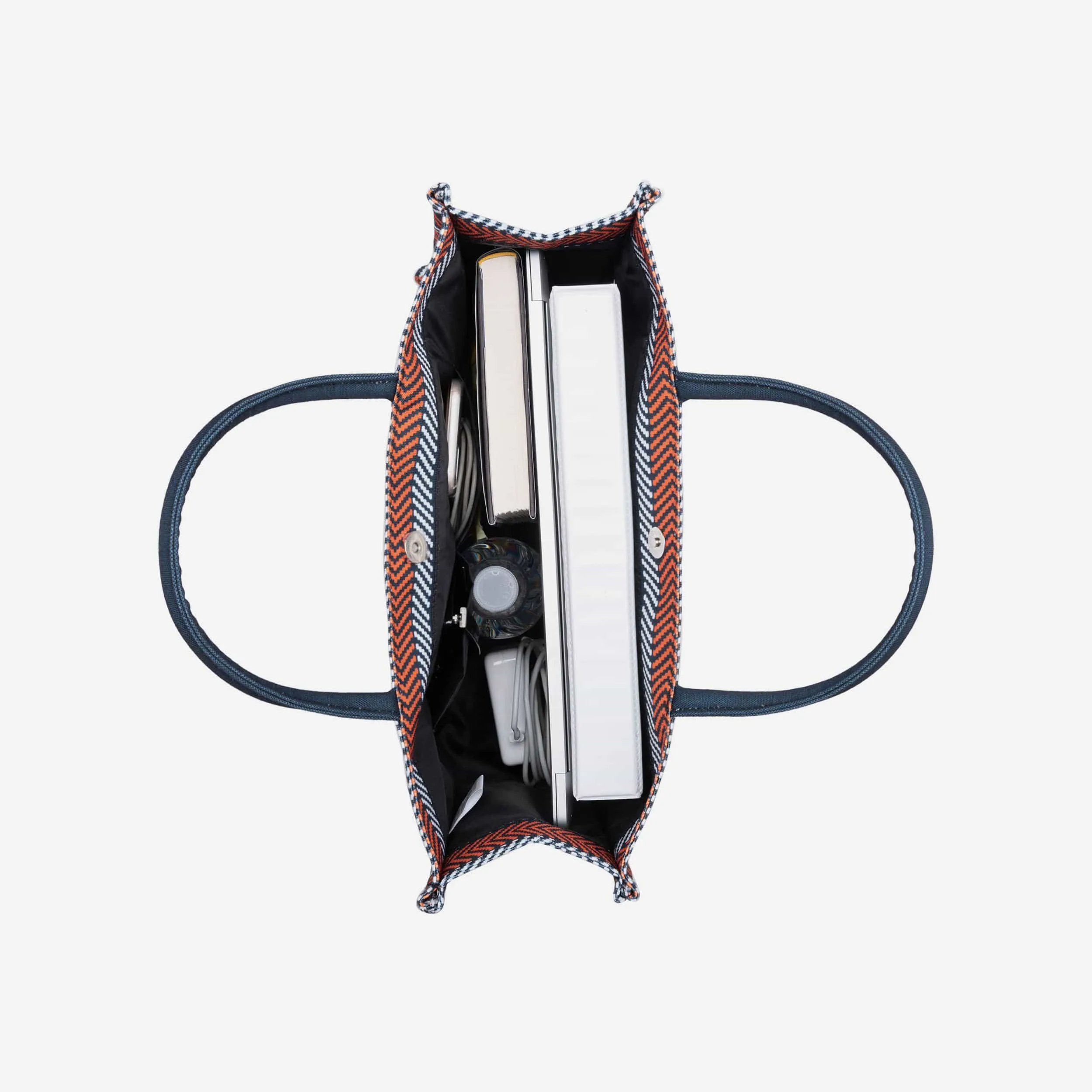 Chicago Bears Stitch Pattern Canvas Tote Bag