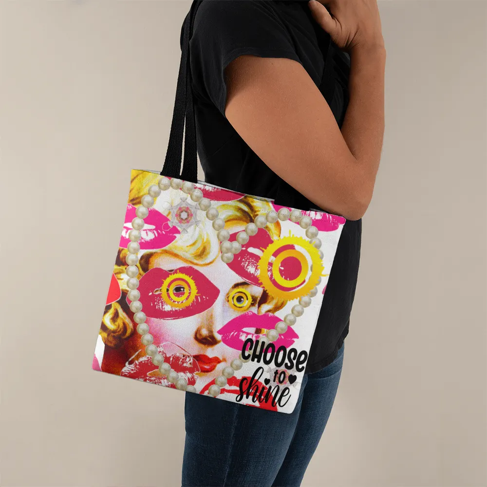 Choose to Shine Fashion Collage Classic Tote Bag