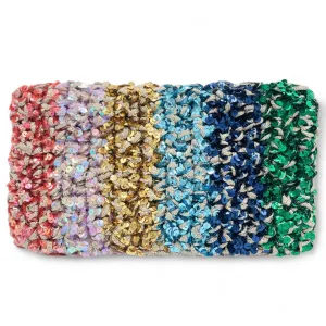 Cindy Sequin Clutch Handbag Rainbow