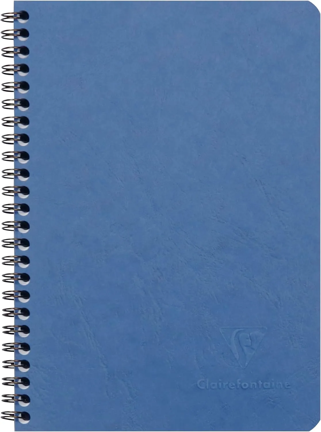 Clairefontaine 'Age Bag' Wirebound Notebook, A5, 120 Pages, Lined - Blue