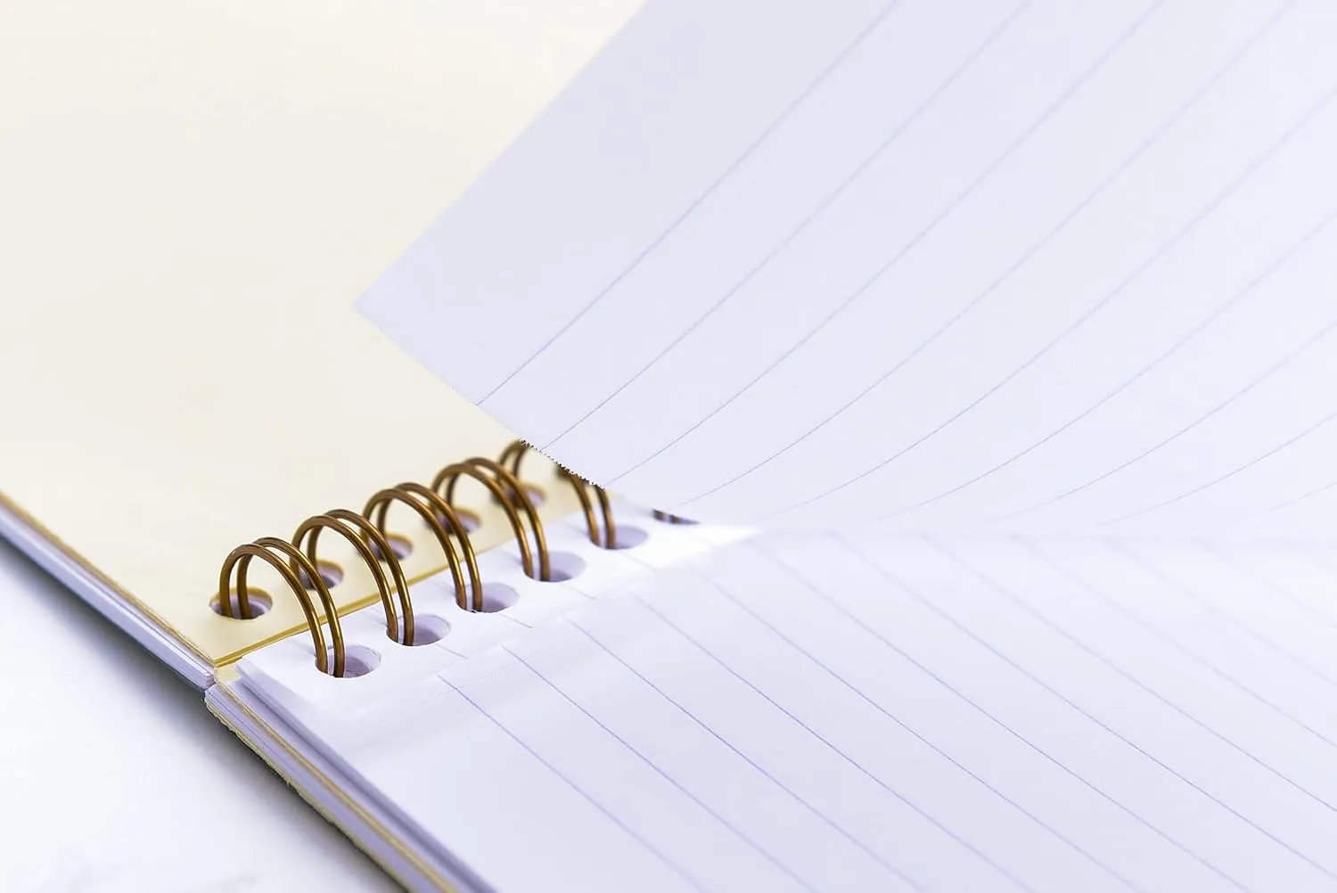 Clairefontaine 'Age Bag' Wirebound Notebook, A5, 120 Pages, Lined - Blue