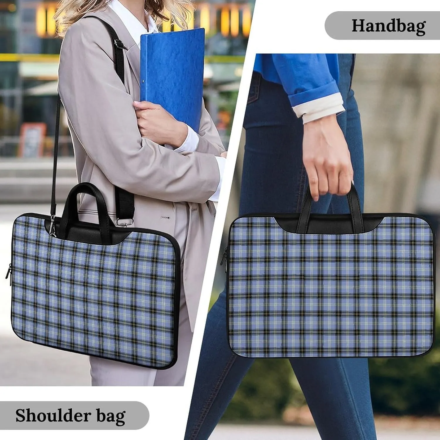 Clan MacArthur Arthur Handheld Single Shoulder Crossbody Laptop Bag Unisex