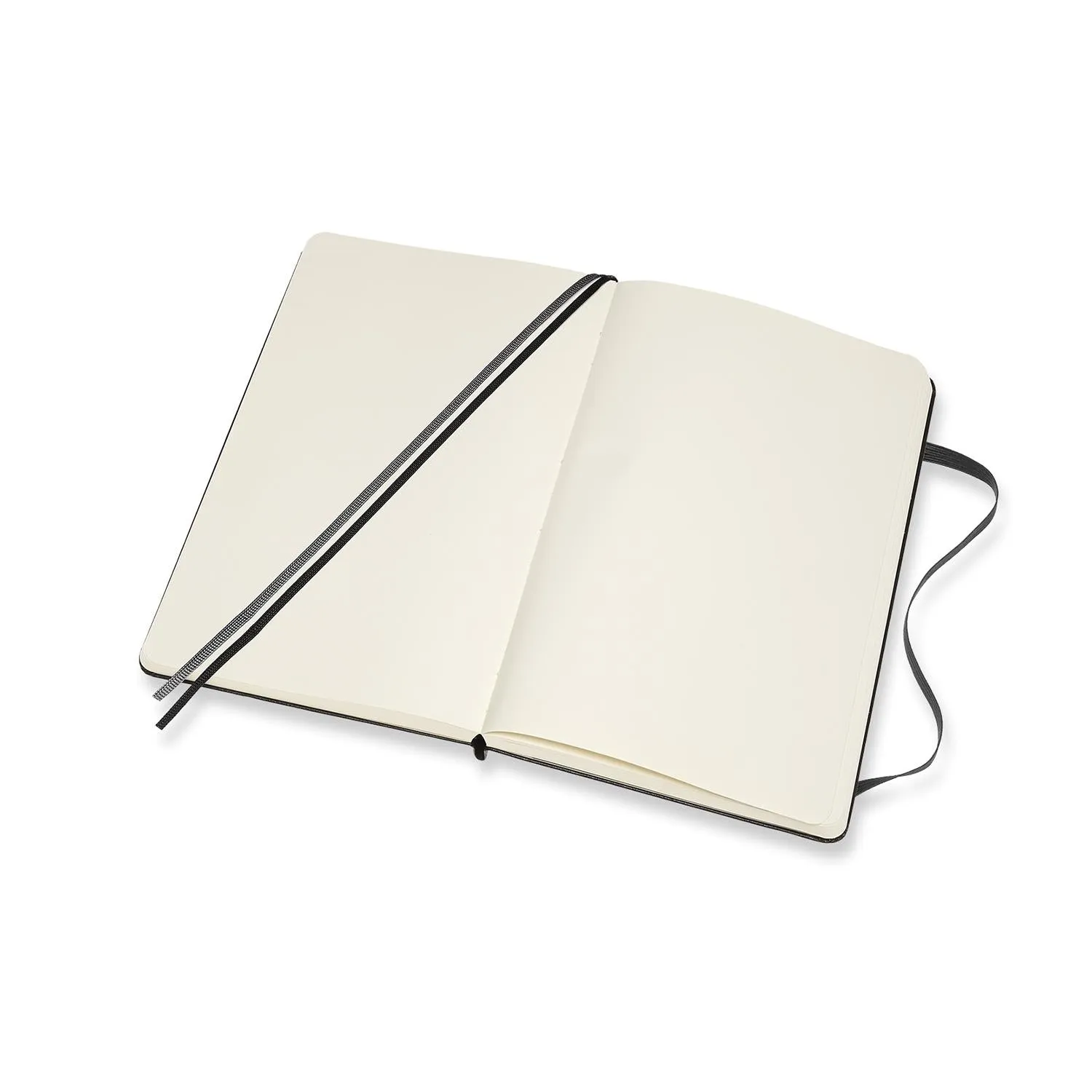 Classic Large Hard Cover Expanded Notebook Black