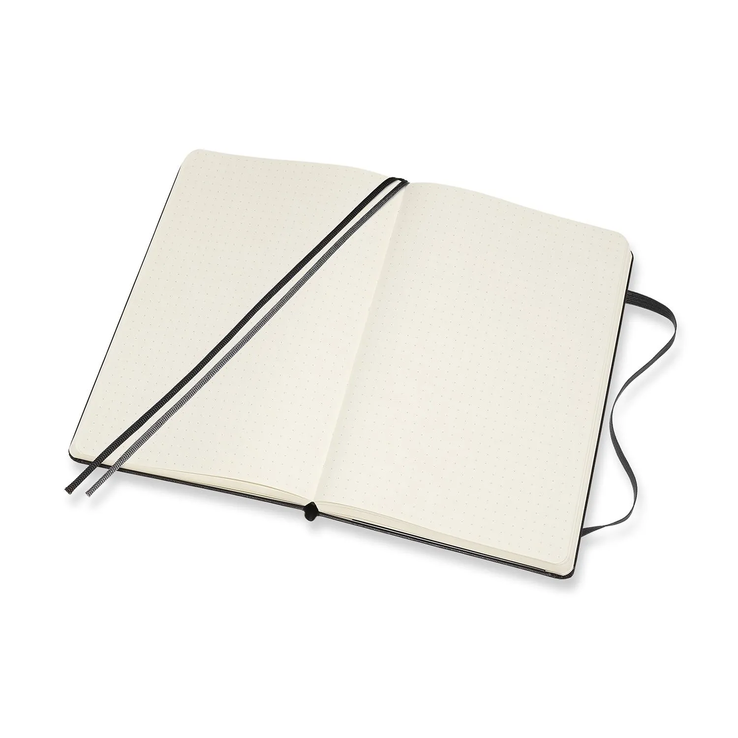 Classic Large Hard Cover Expanded Notebook Black