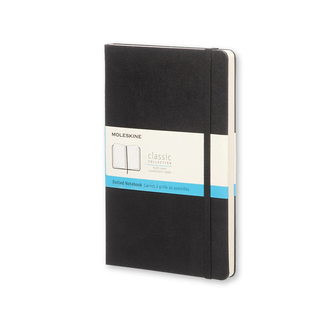 Classic Large Hard Cover Notebook Black