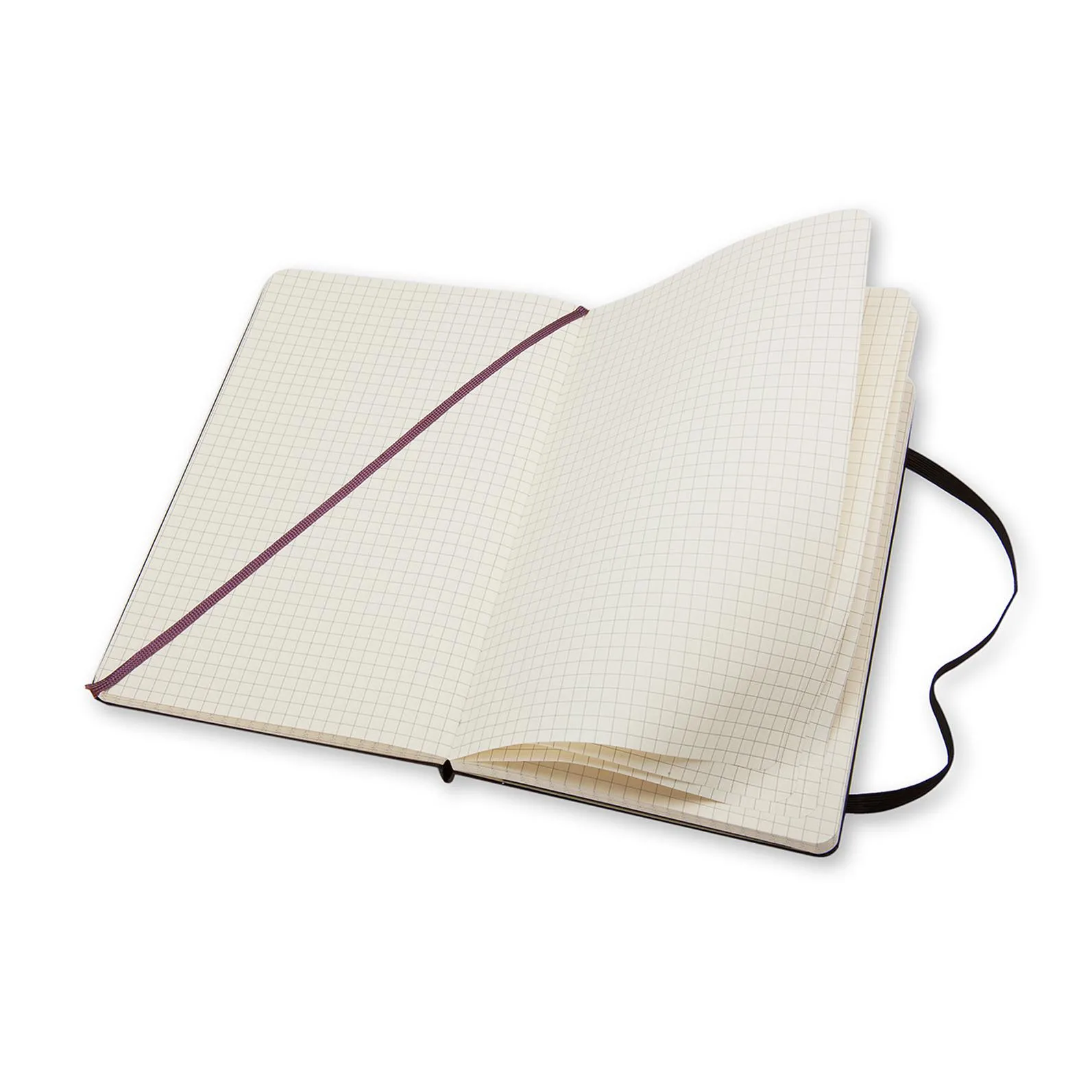 Classic Large Hard Cover Notebook Black