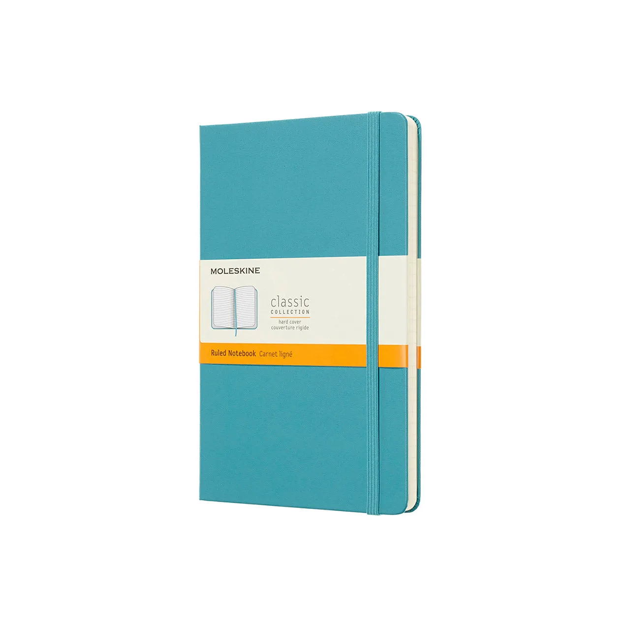 Classic Large Hard Cover Notebook Reef Blue