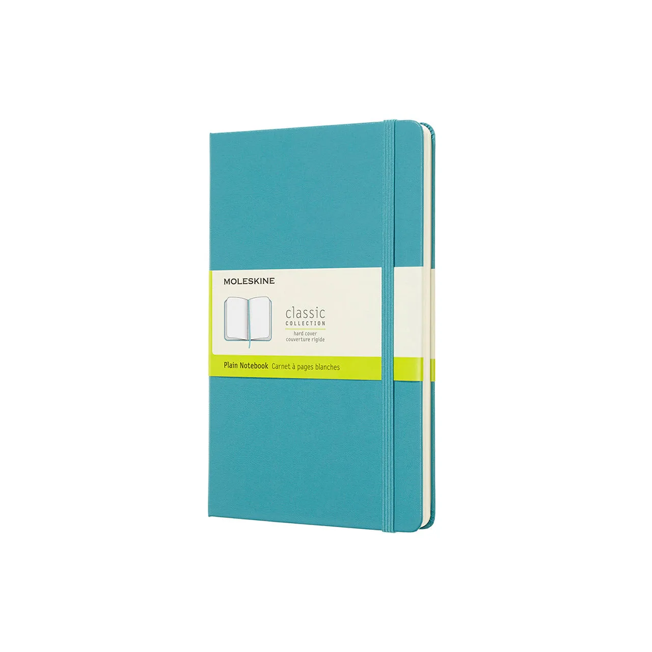 Classic Large Hard Cover Notebook Reef Blue