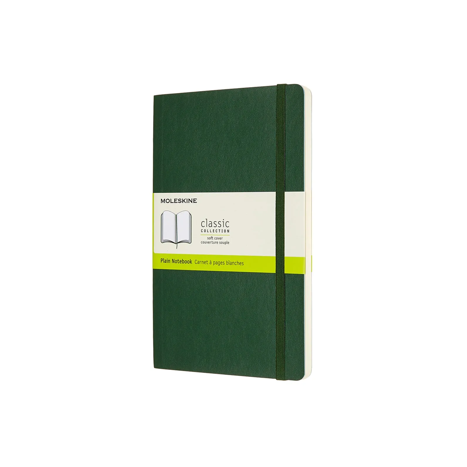 Classic Large Soft Cover Notebook Myrtle Green