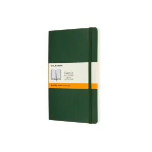 Classic Large Soft Cover Notebook Myrtle Green
