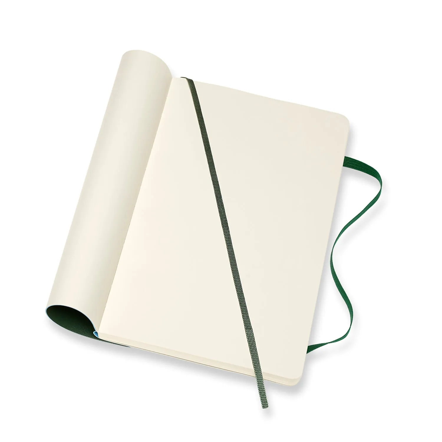 Classic Large Soft Cover Notebook Myrtle Green