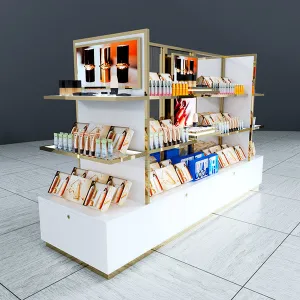CM001 Custom Makeup Cosmetic Display Racks Set