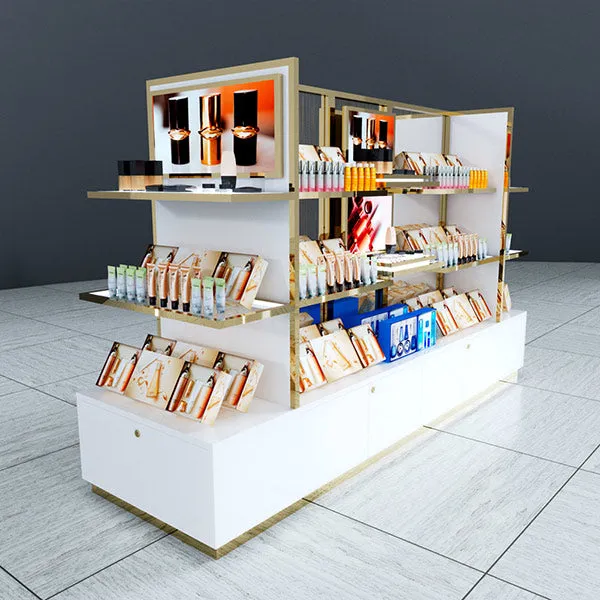 CM001 Custom Makeup Cosmetic Display Racks Set