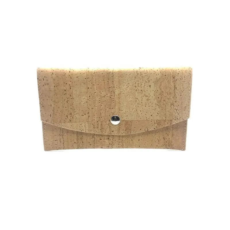 Cork Passport and Document Holder Natural