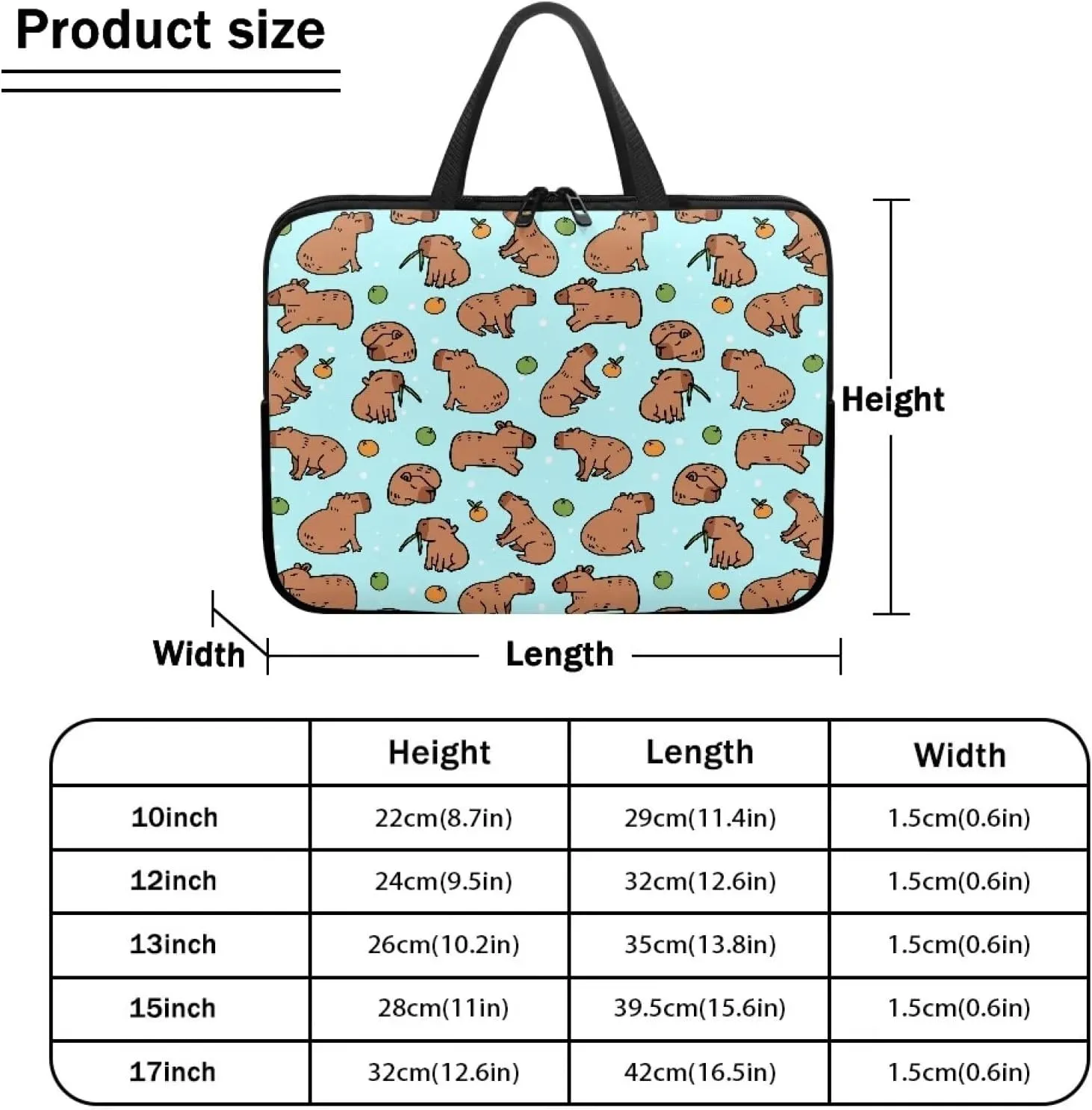 Cute Laptop Bag for Women 13In Lightweight Laptop Messenger Bag Briefcase Large Laptop Tote Bag for Men