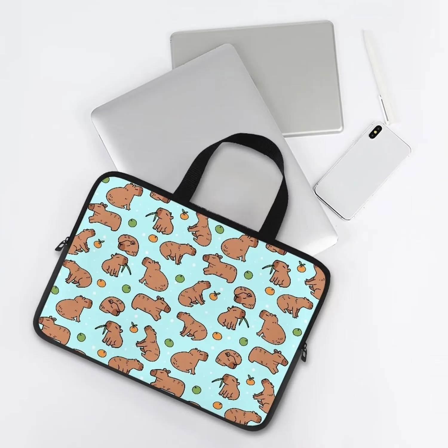 Cute Laptop Bag for Women 13In Lightweight Laptop Messenger Bag Briefcase Large Laptop Tote Bag for Men