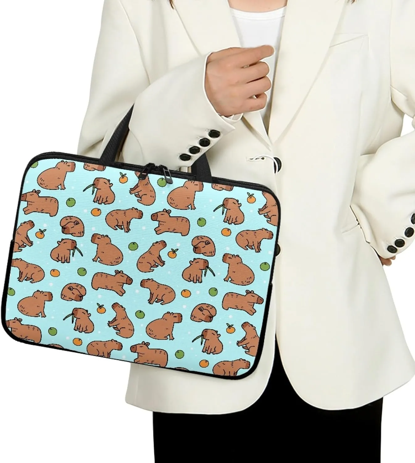 Cute Laptop Bag for Women 13In Lightweight Laptop Messenger Bag Briefcase Large Laptop Tote Bag for Men
