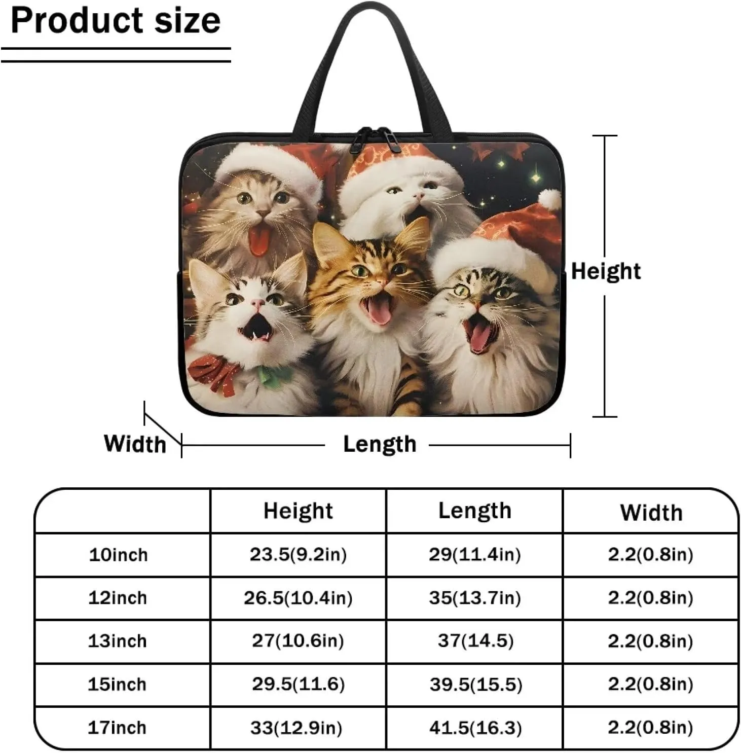 Cute Laptop Tote Bag Women,Large Laptop Bag 9""-17"" for Men Work Bag Briefcase Travel Laptop Bag