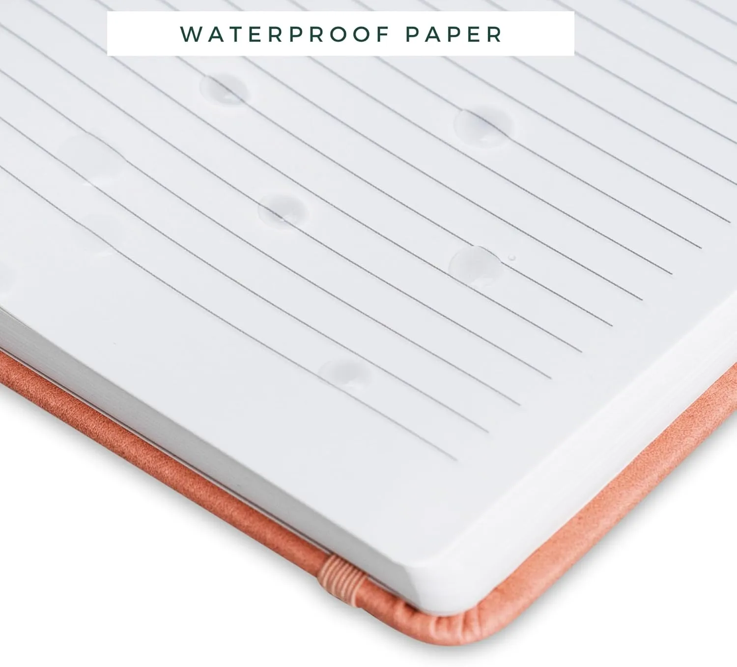 Daily Bliss Stone Paper Journal Premium A5 Hardcover Vegan Leather Notebook Journal | 160 Pages | Premium Quality Professional Notebook For Men and Women |Comes With Gift Box Waterproof Notebook