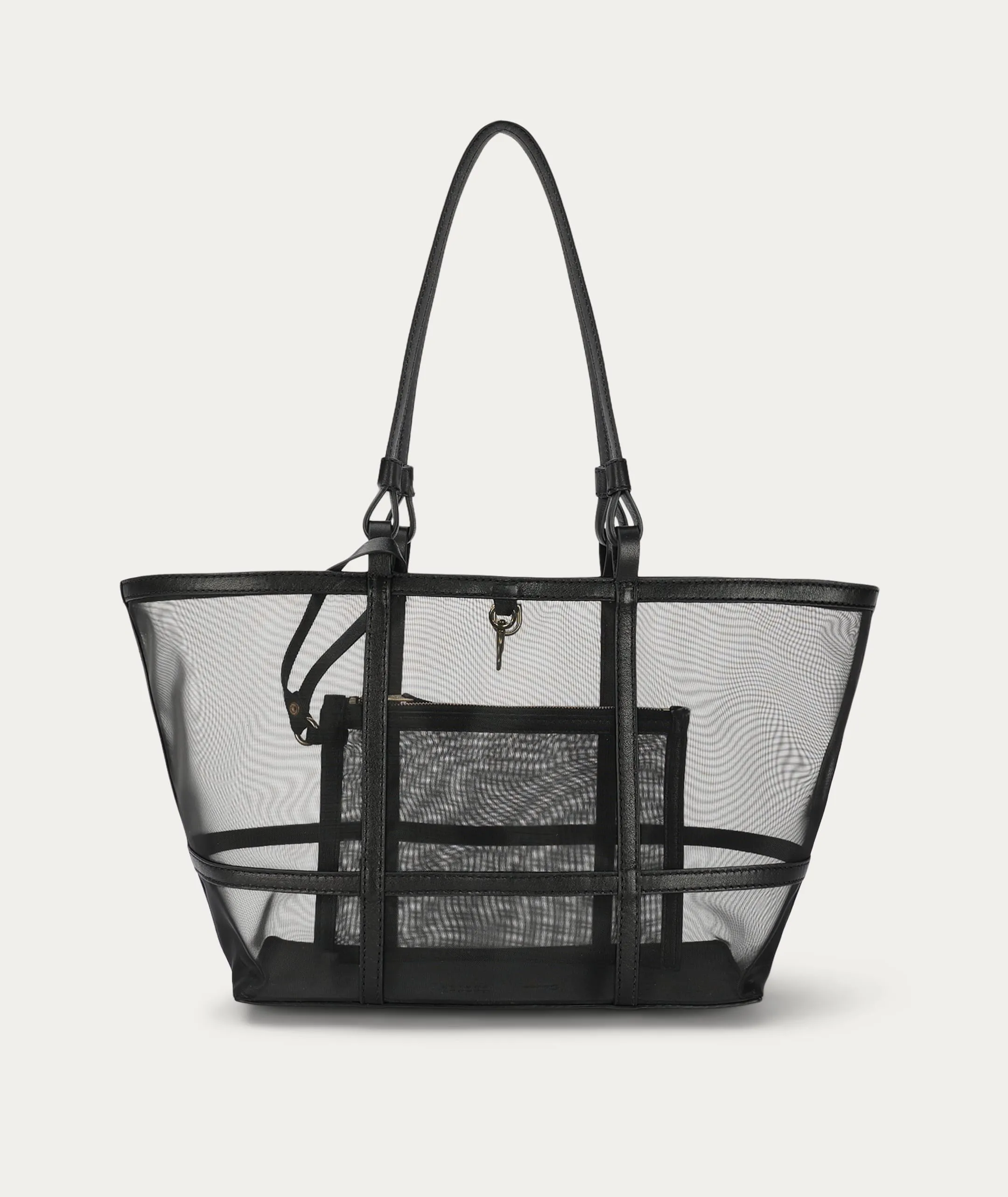 Deadly Ponies | Mr Bandit Tote - Black Mesh