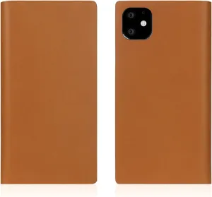 Design SD17929i61R Calf Skin Leather Diary Camel iPhone 11