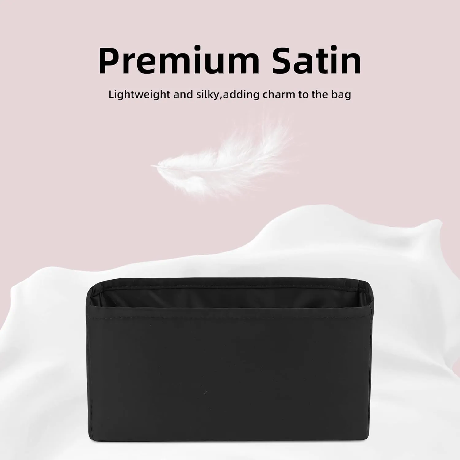 DGAZ Custom Purse Organizer insert For Lady-Dior Micro/Mini/S/M/L bags，Silky Smooth Bag Organizer，Luxury Handbag & Tote Shaper（Custom，custom）