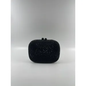 DIANNA | Black crystal Clutch