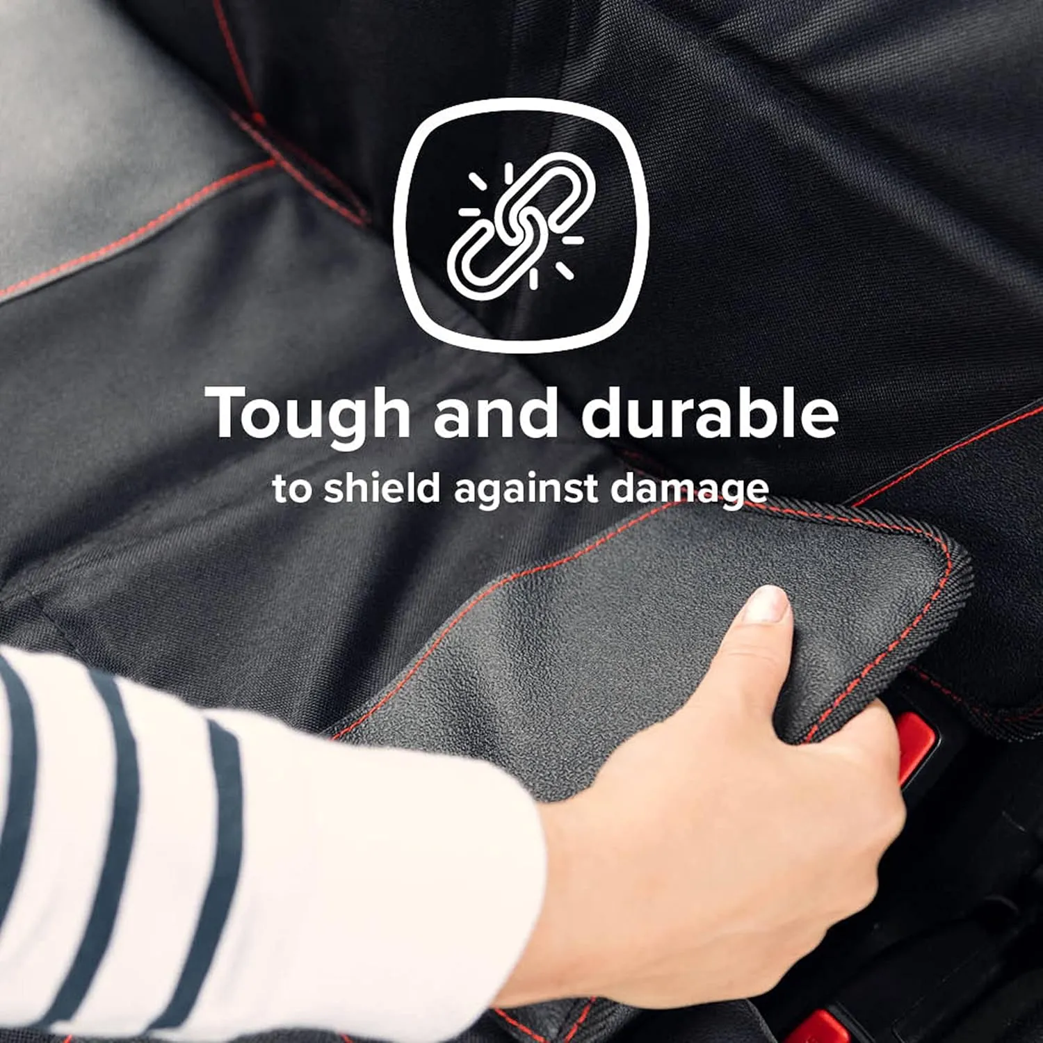 Diono Monterey 2XT Latch 2 in 1 Booster with Ultra Mat Complete Back Seat Protection, Side Impact Protection
