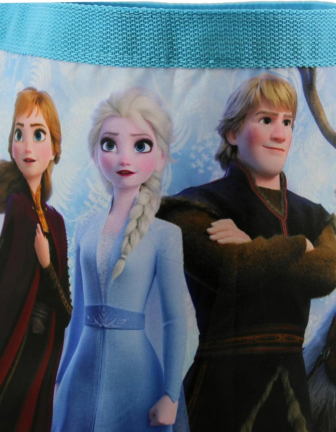 Disney Frozen 2 Elsa Anna Girls Collapsible Gift Basket Bucket Tote Bag