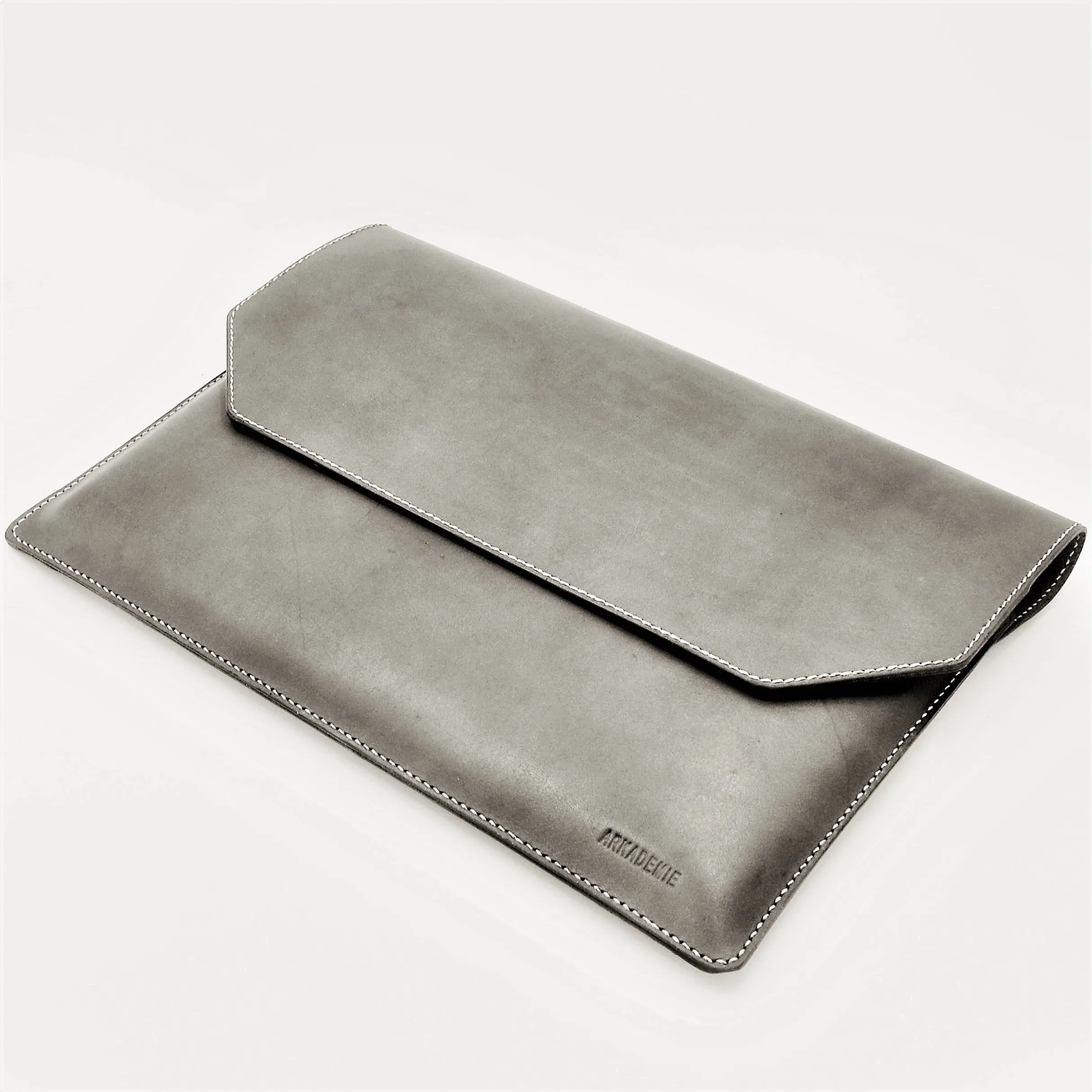 DRUCKER A4 Leather Document & Laptop Case