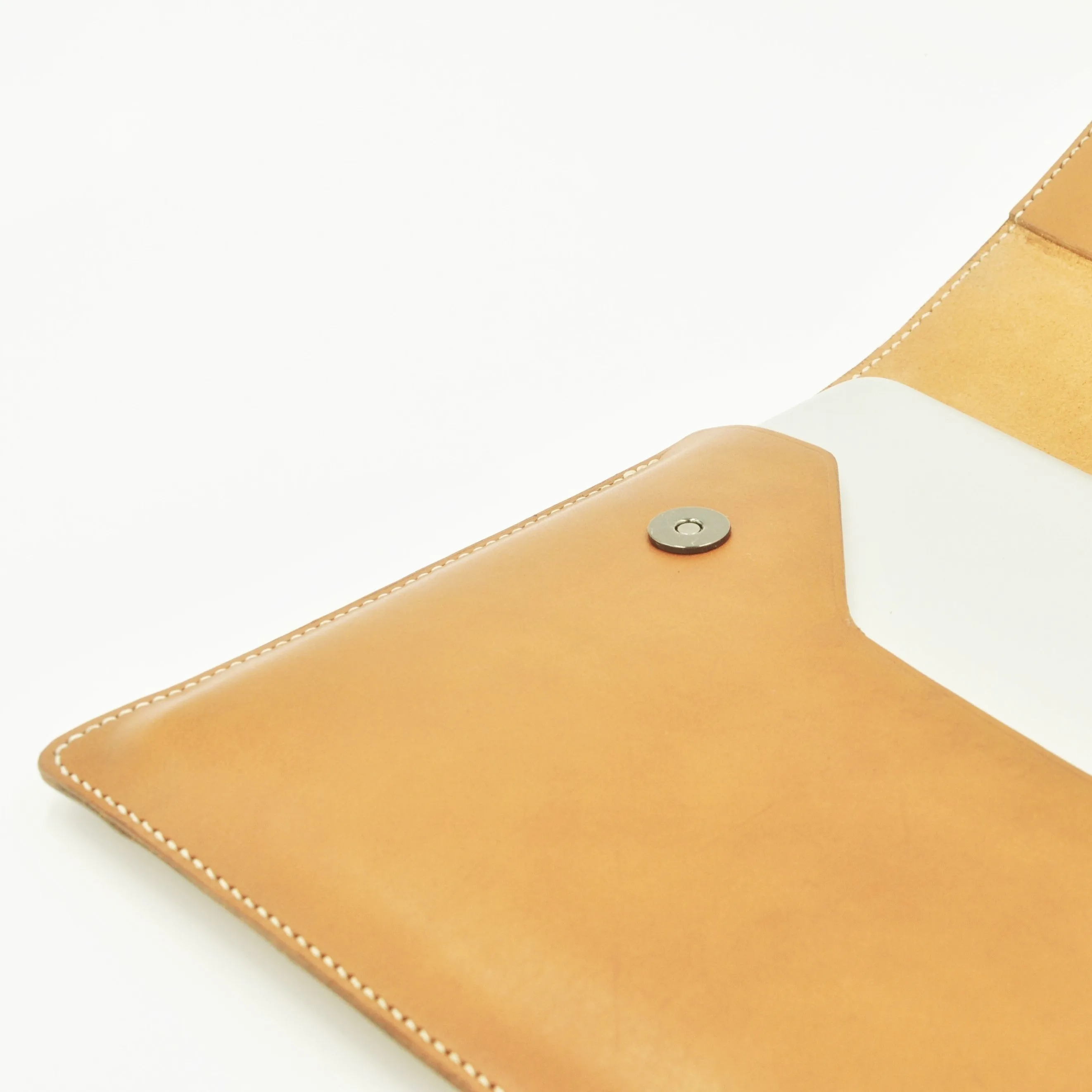 DRUCKER A4 Leather Document & Laptop Case