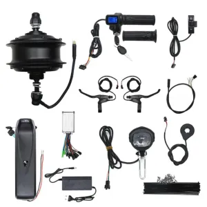 Electric Cycle Conversion Kit With 7.8AH Li-ion Battery &amp; 2AMP Charger