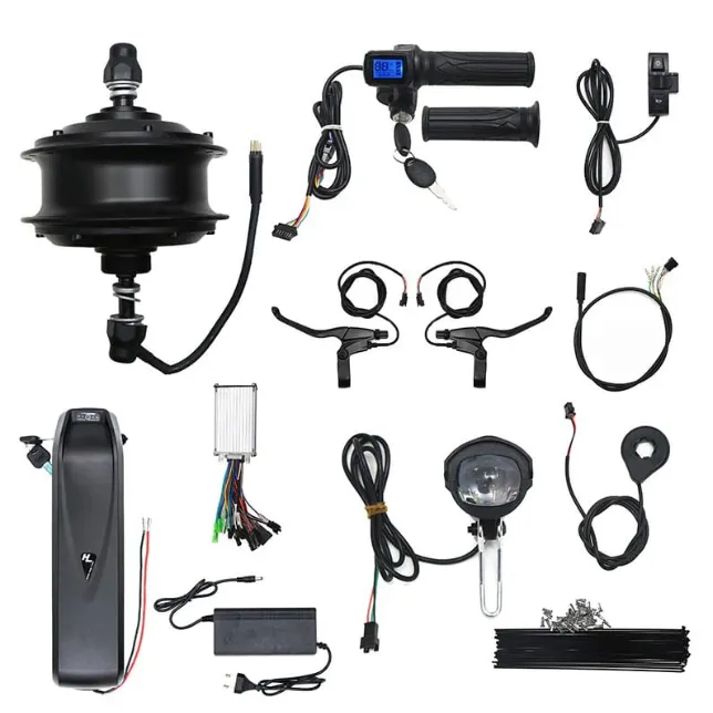 Electric Cycle Conversion Kit With 7.8AH Li-ion Battery &amp; 2AMP Charger