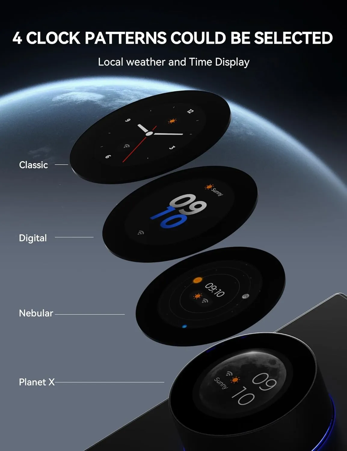 ELEGRP WiFi Smart Rotary Traic Dimmer with 1.8 inch TFT Display Screen, Single Pole, Needs Neutral Wire, 2.4GHz Wi-Fi, Compatible with Alexa and Google Home, No Hub Required, UL Listed, 1 Pack, Black