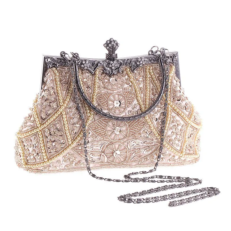 Embroidered Design Vintage Bag