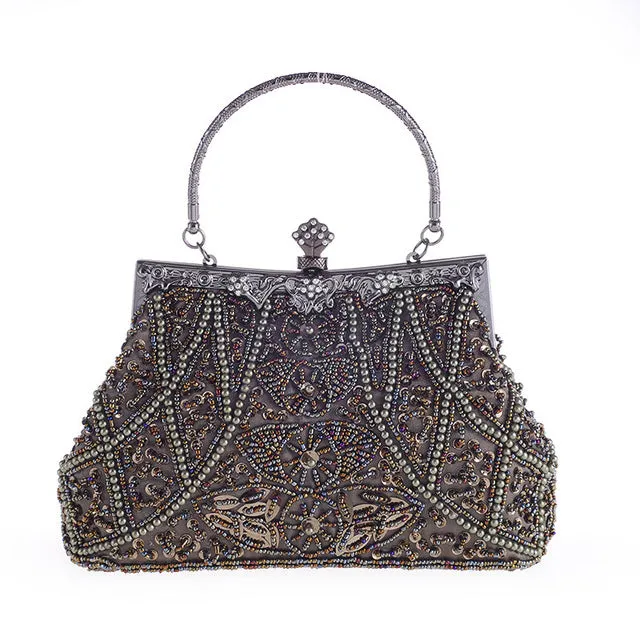 Embroidered Design Vintage Bag