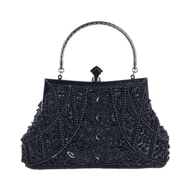 Embroidered Design Vintage Bag
