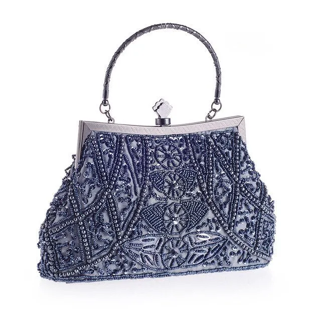 Embroidered Design Vintage Bag
