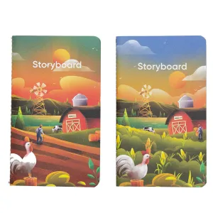 Endless Storyboard Pocket Notebook The Farm Set of 2