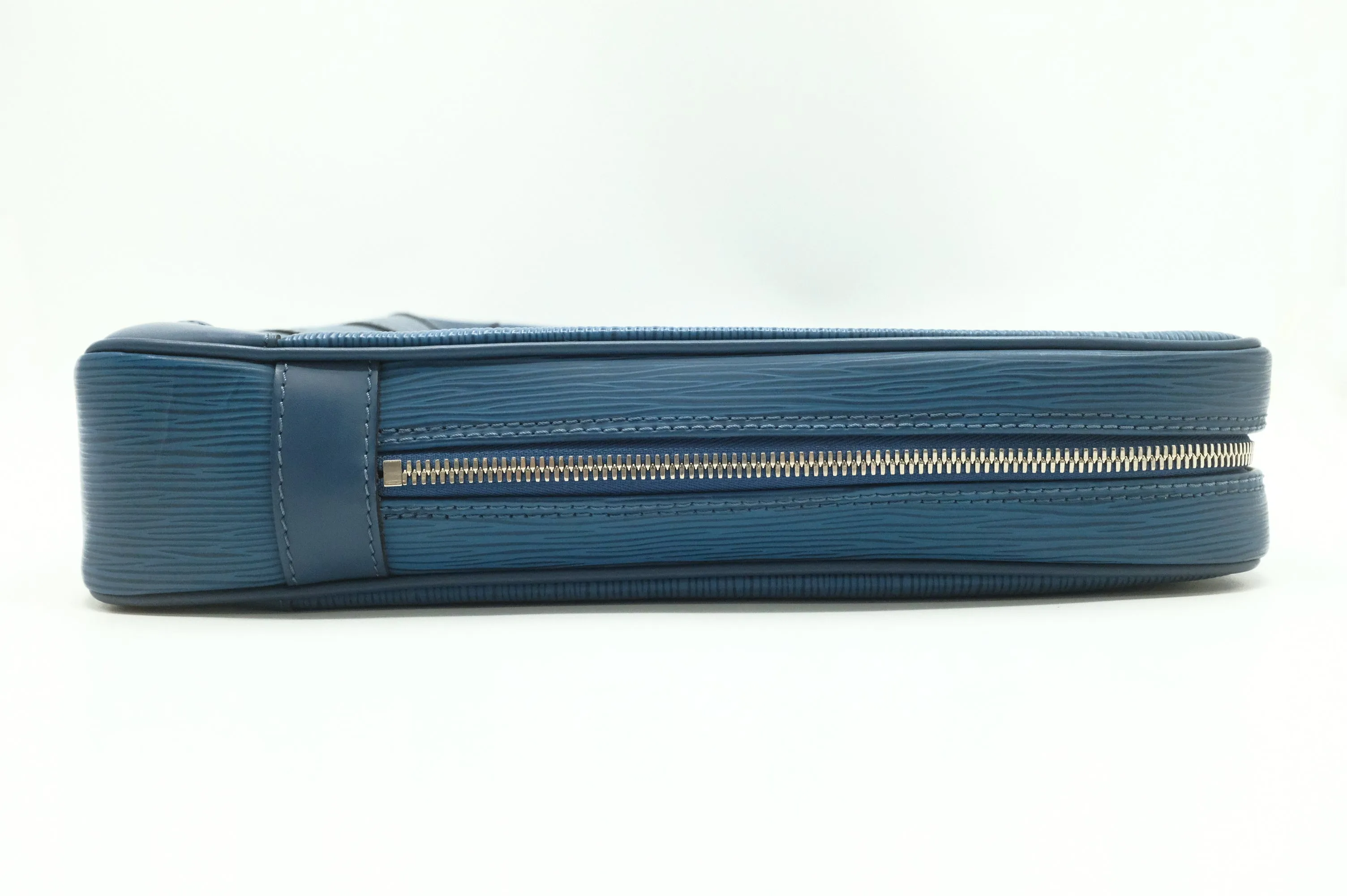 Epi Louis Document Blue Proven Poche in Vuitton Best priced Leather