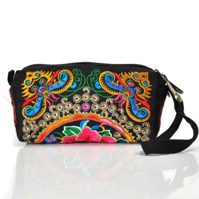 Ethnic Style Hand-Embroidered Vintage Bag