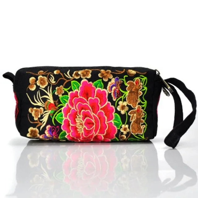 Ethnic Style Hand-Embroidered Vintage Bag