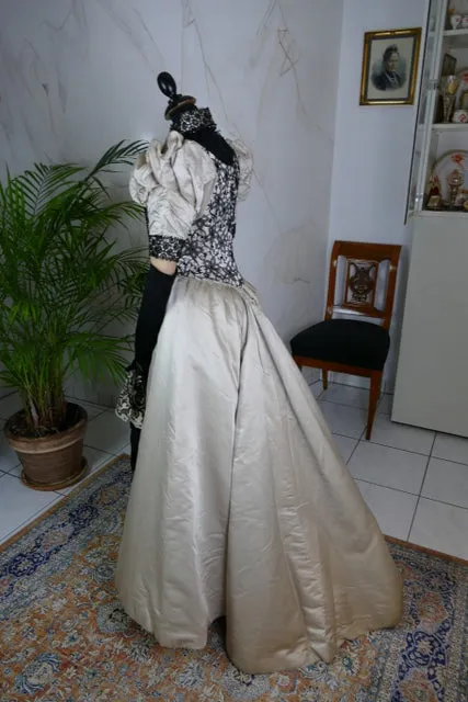Evening Dress, ca. 1893