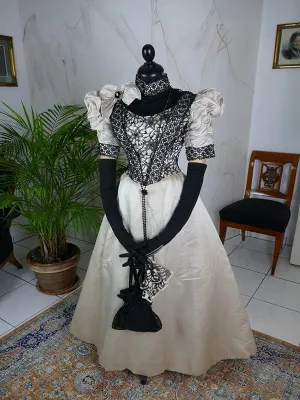 Evening Dress, ca. 1893