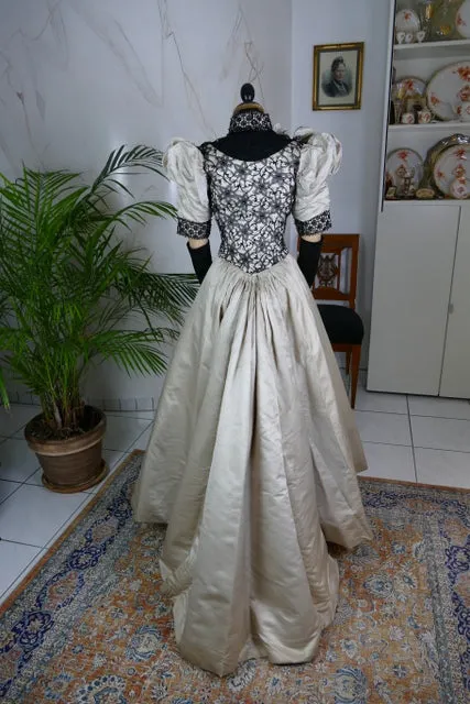 Evening Dress, ca. 1893