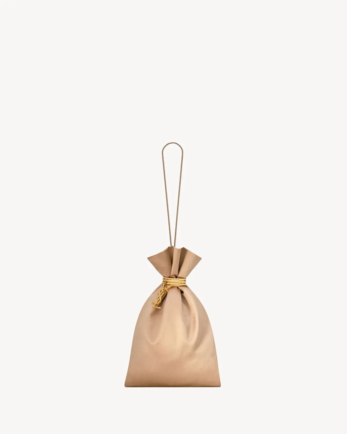 Evening pouch in satin